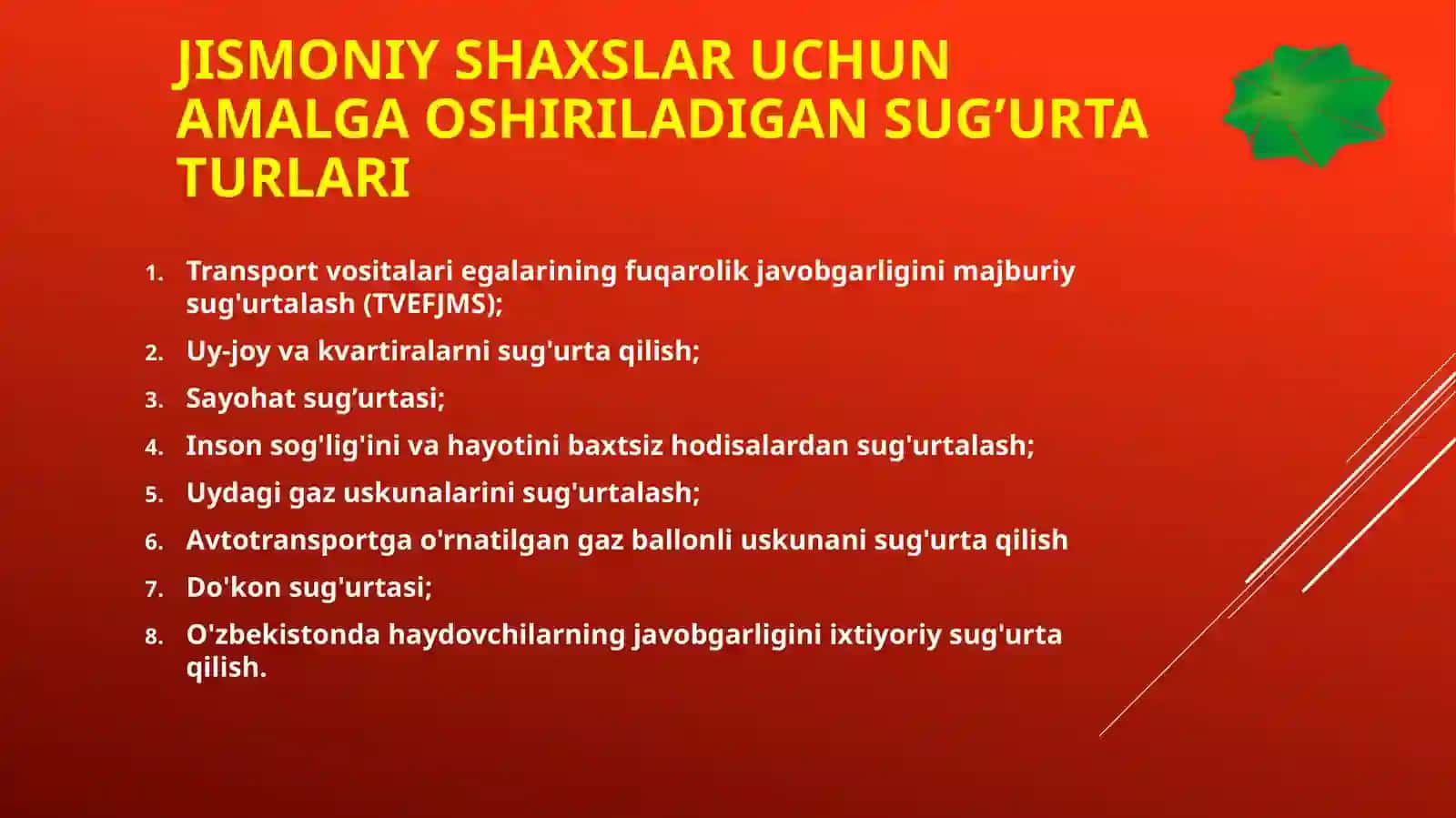 "O'ZBEKINVEST" EKSPORT-IMPORT SUG'URTA KOMPANIYASI" AKSIYADORLIK JAMIYATI 4