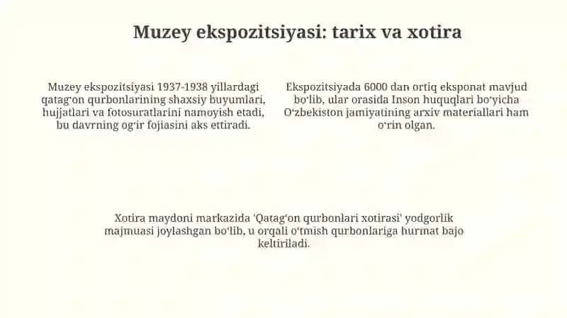 Siyosiy qatag'on qurbonlari xotirasi muzeyi 4
