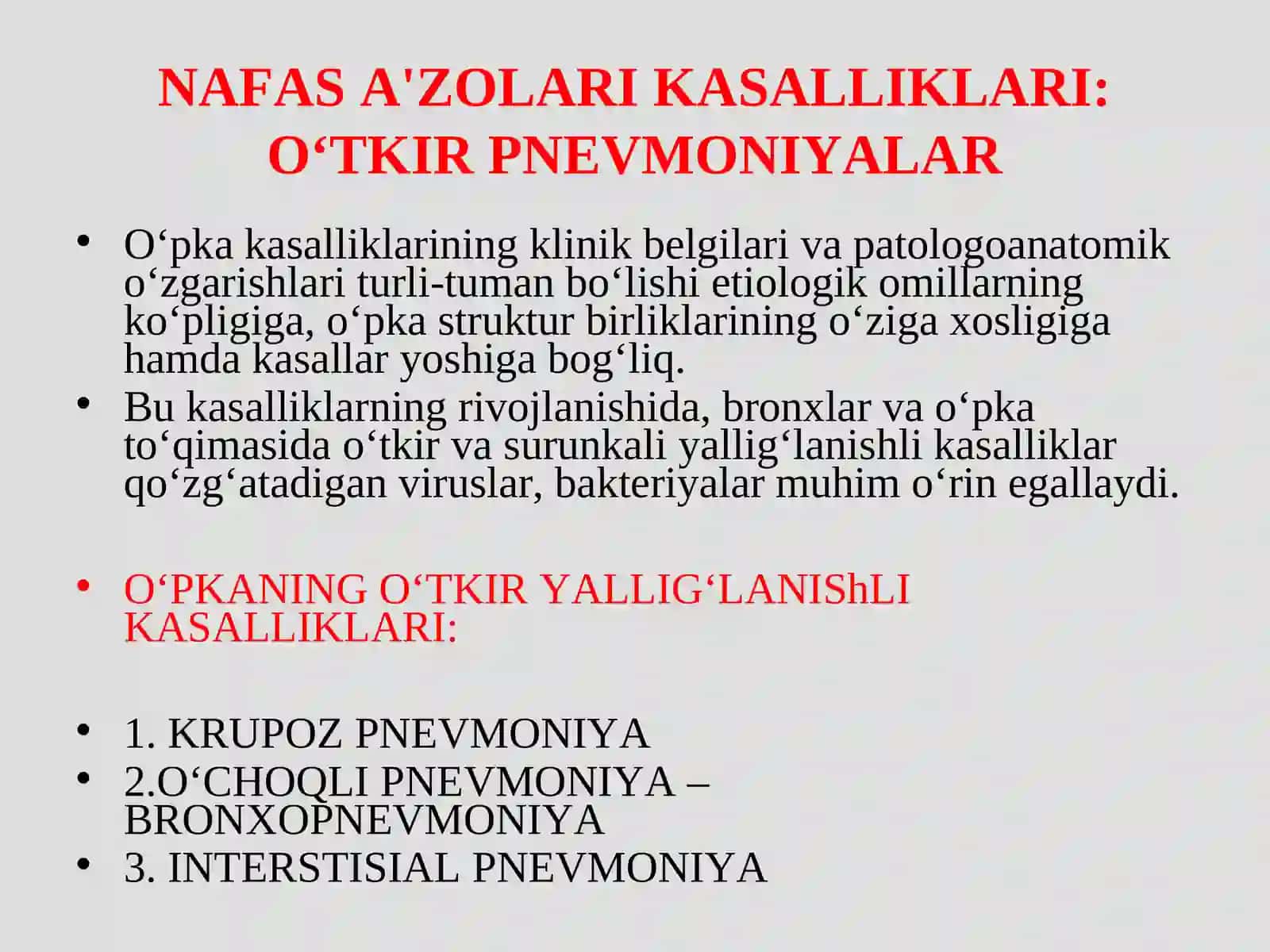 O’pka kasalliklari 4