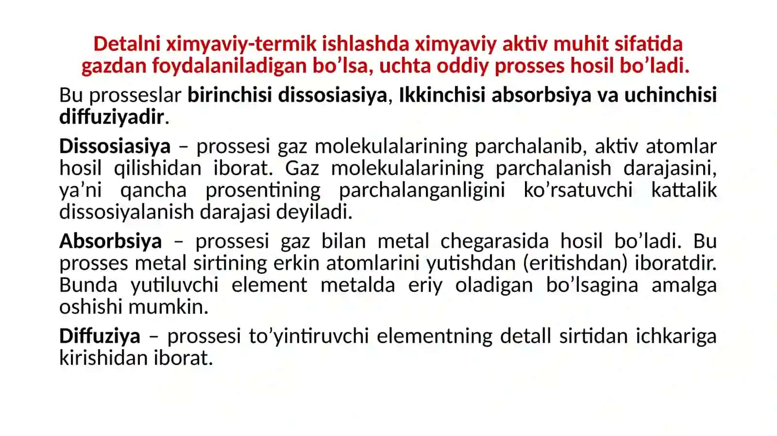 Qotishmalarni ximyaviy-termikishlash 4