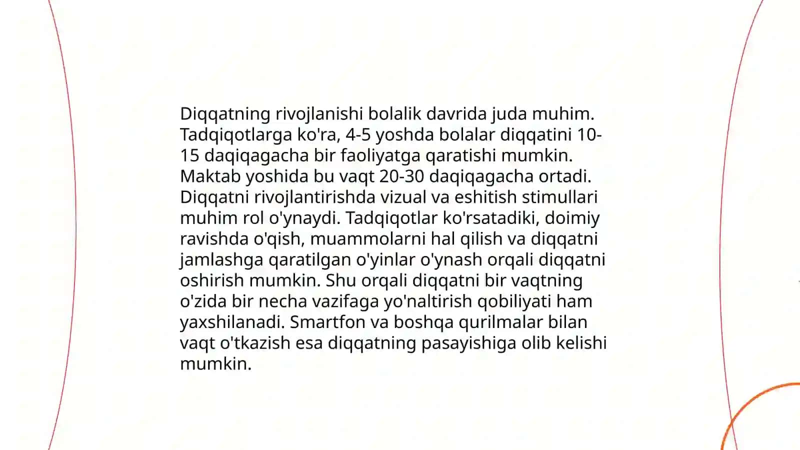 Ilk o'spirinlik davrida psixologik jarayonlarning shakillanish xususiyatlari 4