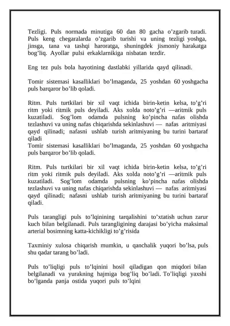 YURAK-QON TOMIR TIZIMI KASALLIKLARI BILAN KASALLANGAN BEMORLARNI PARVARISHI VA ULARNING NAZORATI 4