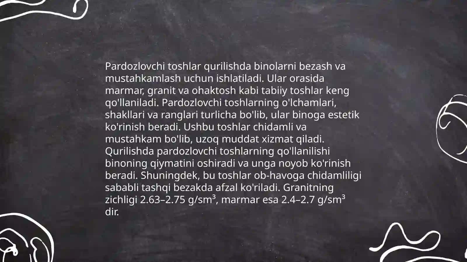 Qurilishda Pardozlovchi G'isht va Toshtlar 4