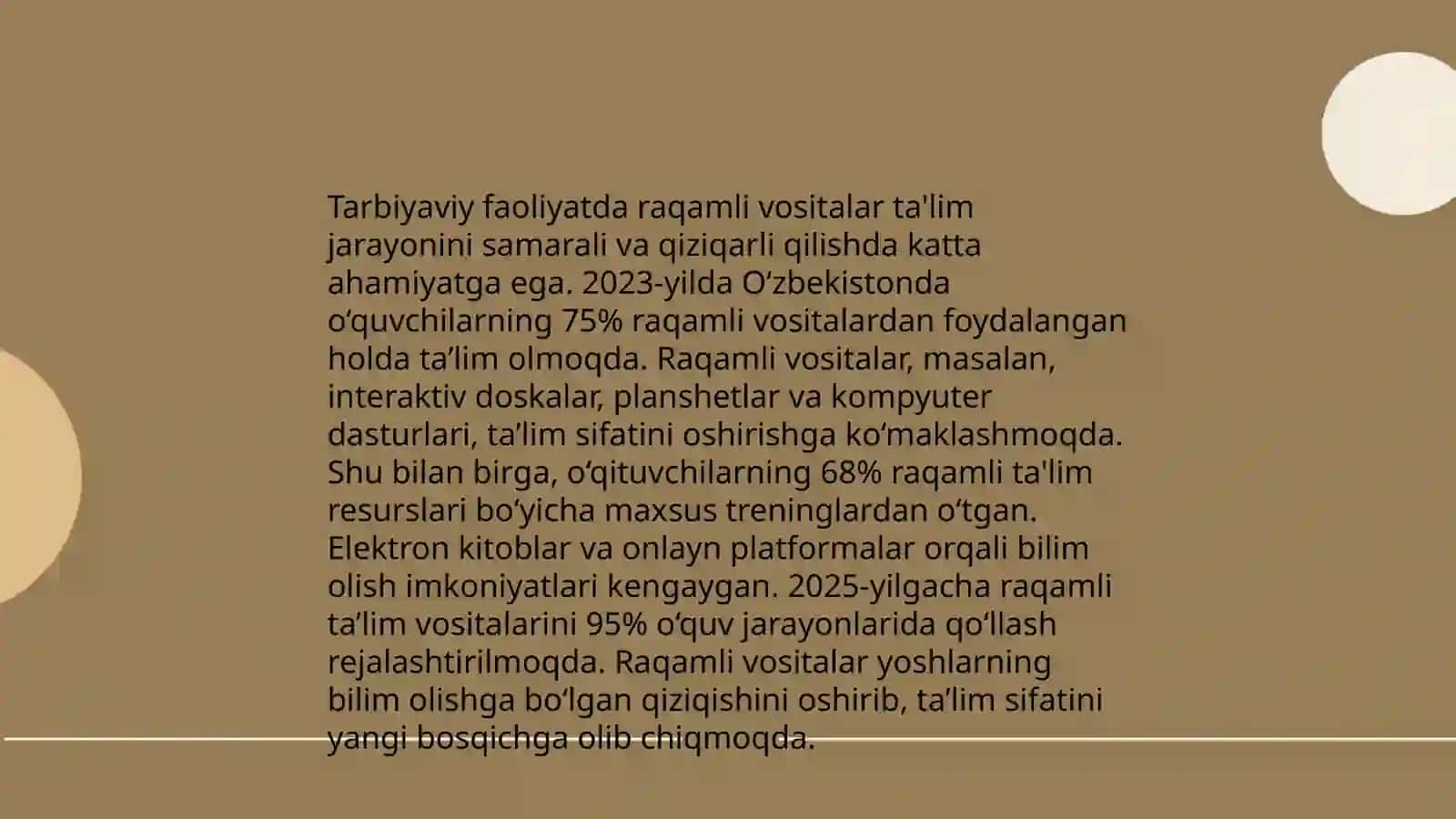 Tarbiyada innovatsion texnologiyalarning o'rni 4
