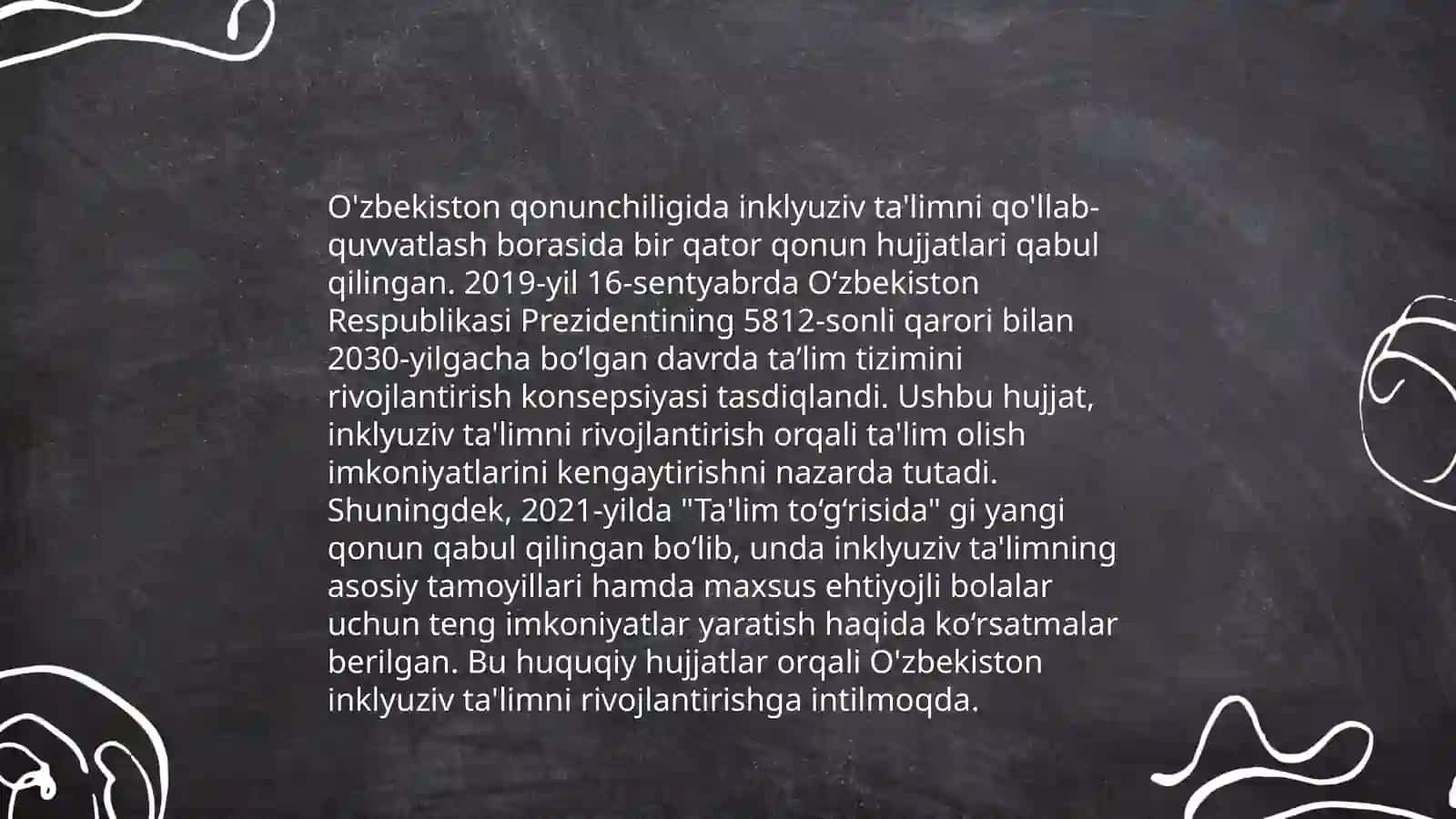 O'zbekistonda Inklyuziv Ta'limning Huquqiy Asoslari 4