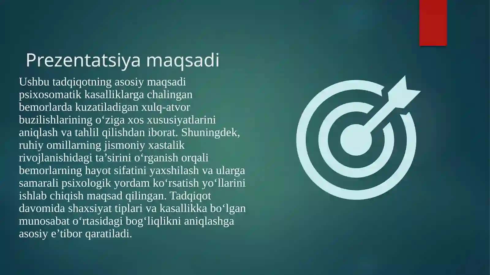 Psixosomatik kasalliklar bilan kasallangan bemorlarning xulqatvor buzilishlari 4
