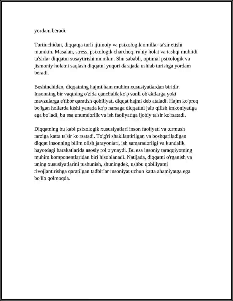 DIQQAT HAQIDA TUSHUNCHA VA UNING NERV-FIZIOLOGIK ASOSLARI 4