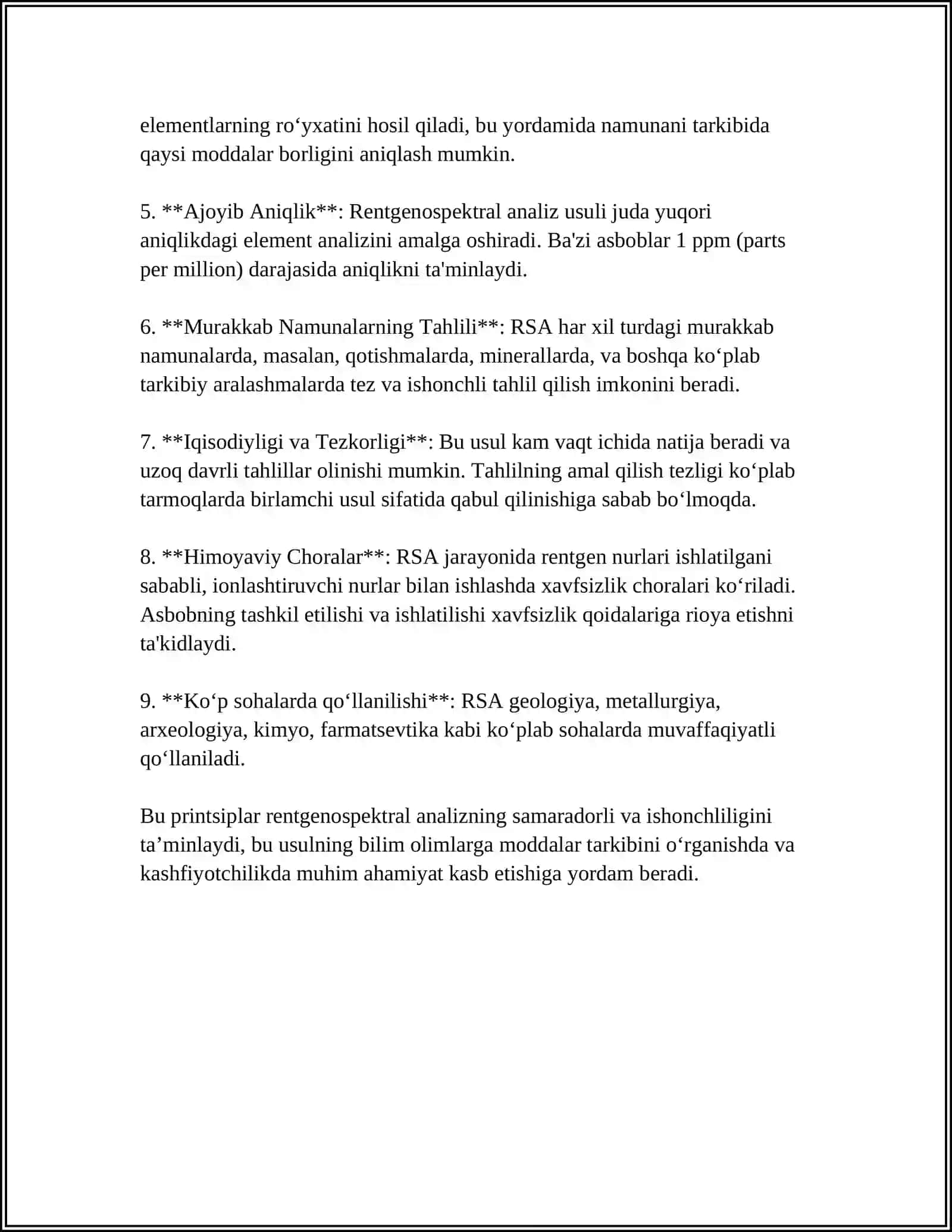 RENTGENOSPEKTRAL USULLAR. LYUMINESCENT TAHLIL 4