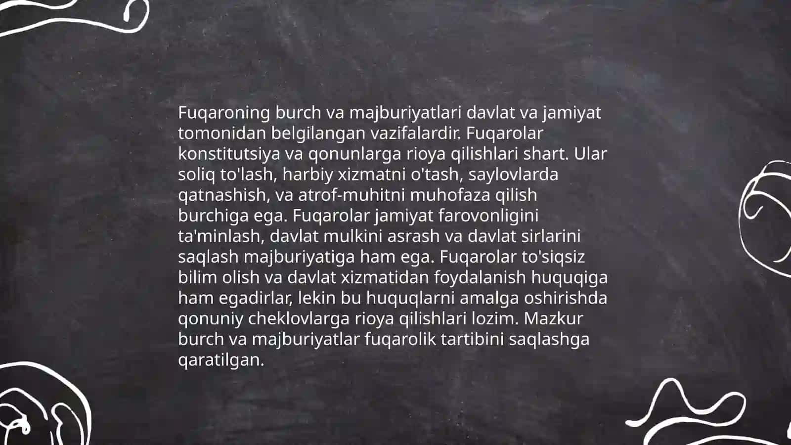 Huquqiy tarbiyalashda fuqarolik burchiga itoatkorlikni shakllantirish 4