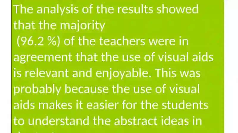 Using Visual Aids as a Motivational Tool in Enhancing Students’ Interest in Reading 4