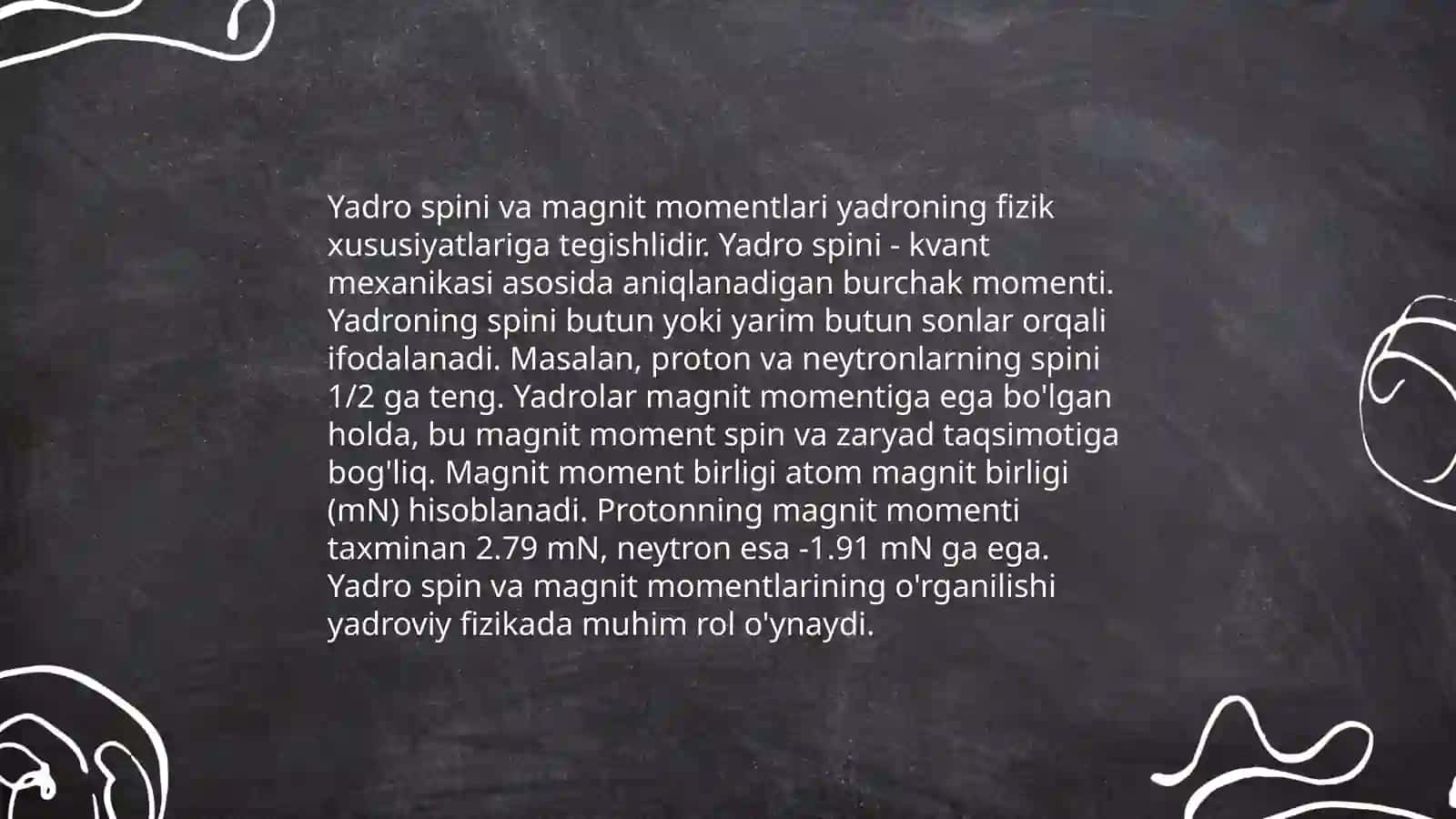 Yadro magnit rezonans spektroskopiyasi 4