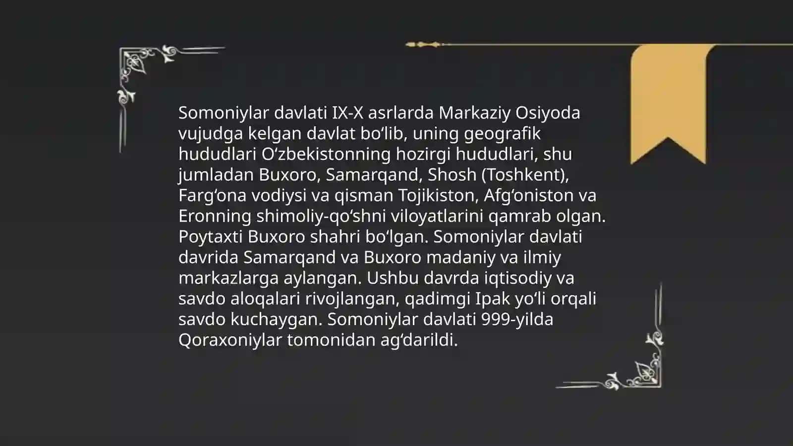 Somoniylar davlati tarixiy-geografiyasi 4