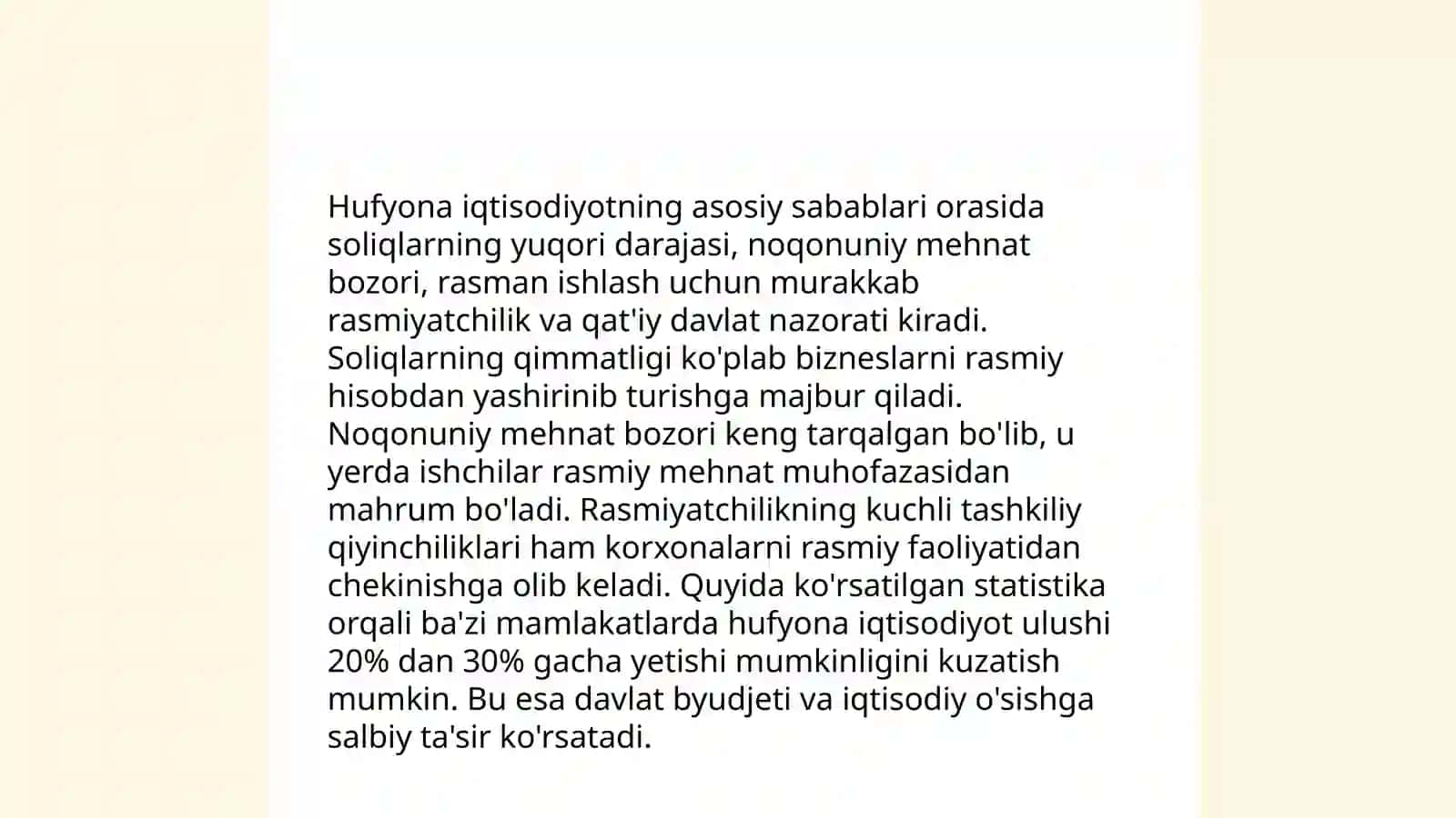 Hufyona iqtisodiy munosabatlar klassifakatsiyasi va tarkibi 4