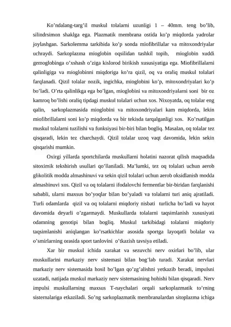 Muskul tizimining umumiy anatomiyasi.GAVDA MUSKULLARI 4