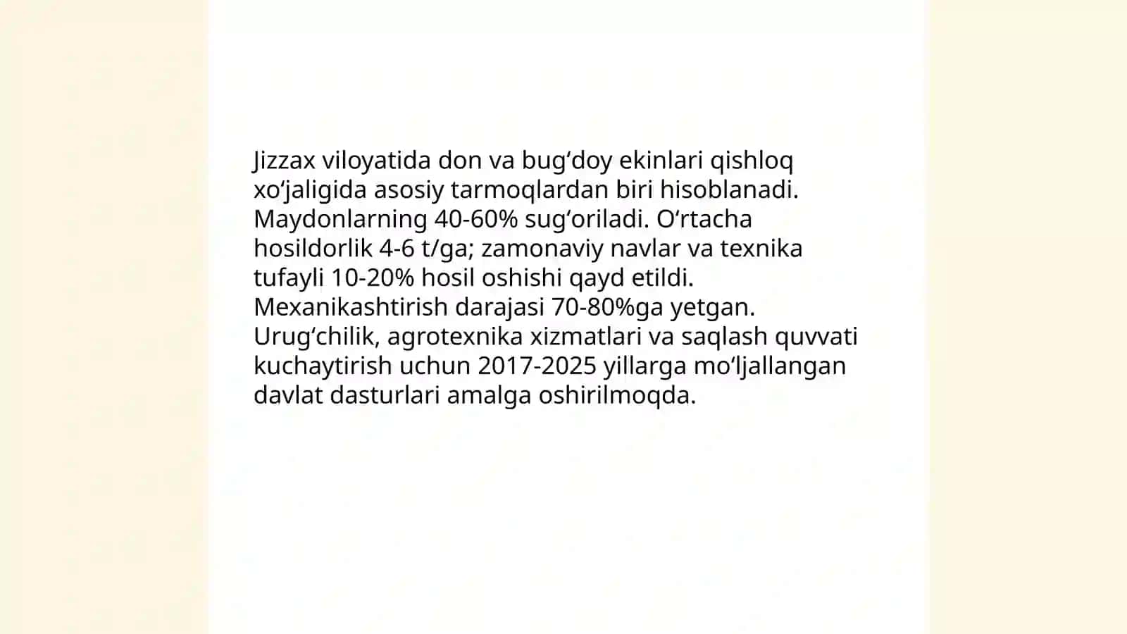 Jizzax qishloq xoʻjalik 4