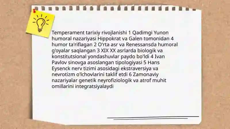 TEMPERAMENT HAQIDA TUSHUNCHA 4