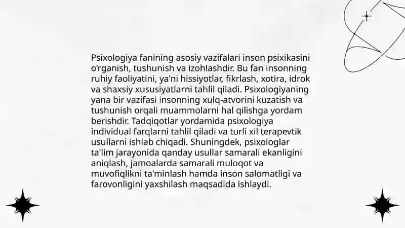 Psixologiya fani predmeti 4