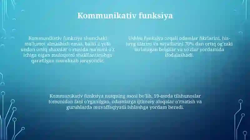 Nutqning funksional xususiyatlari 4