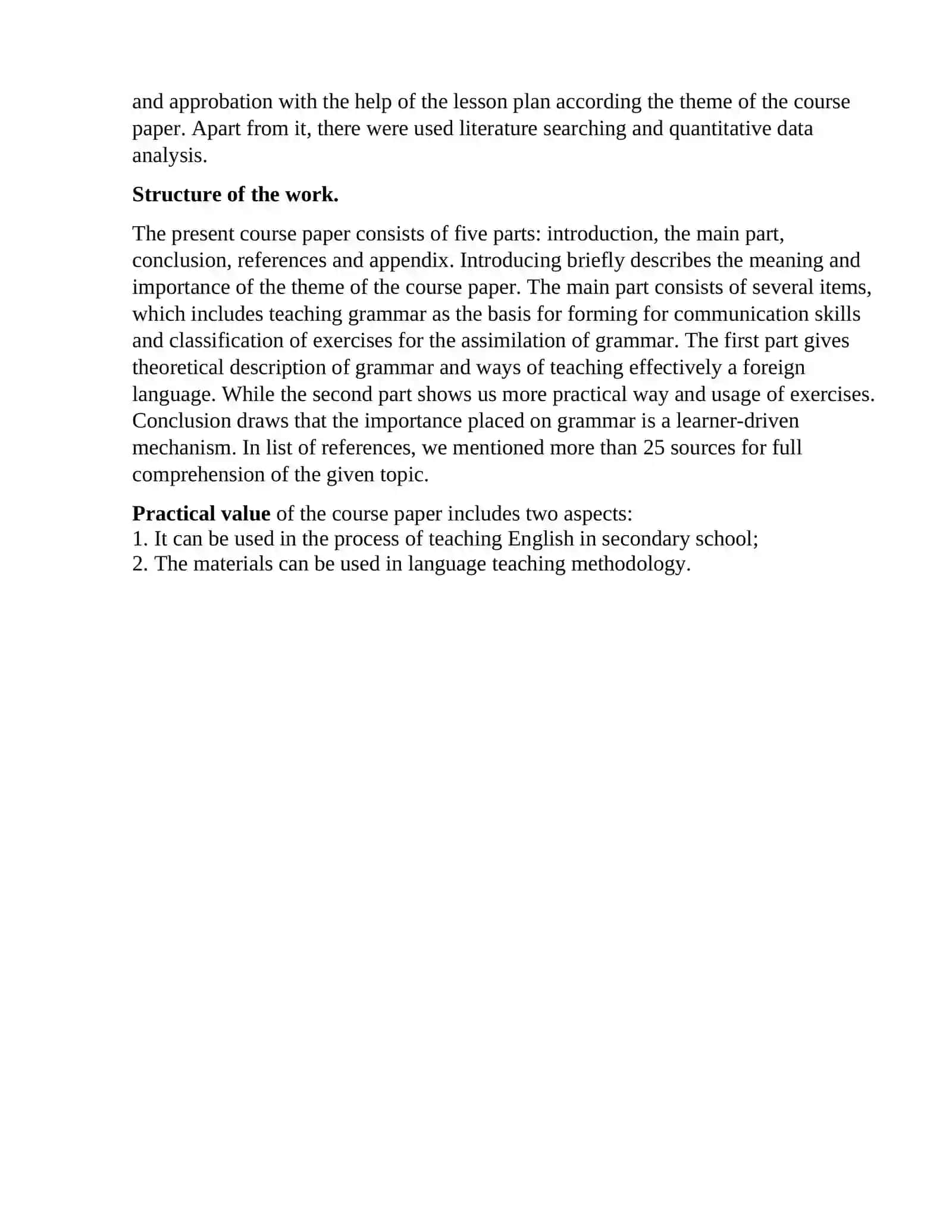 Teaching grammar as the basis for forming four main skills 4