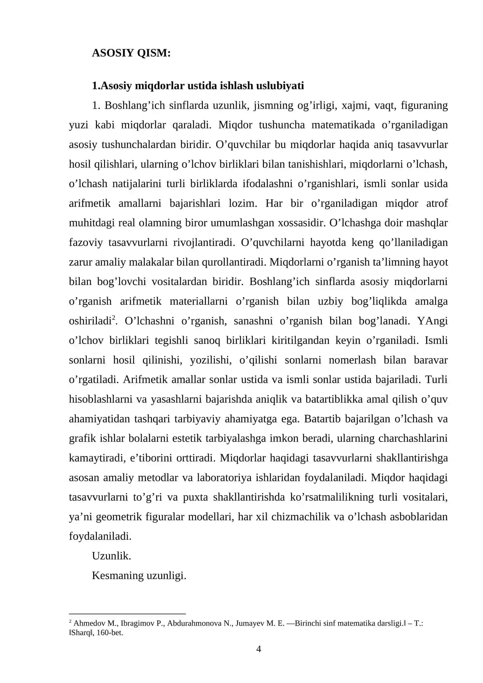 YUZLIK KONSENTRIDA SODA MASALALAR BILAN ISHLASH METODIKASI 4