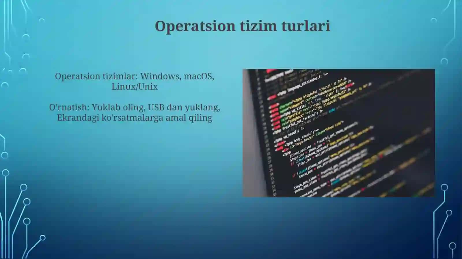 Windows Operatsion Tizimlari 4