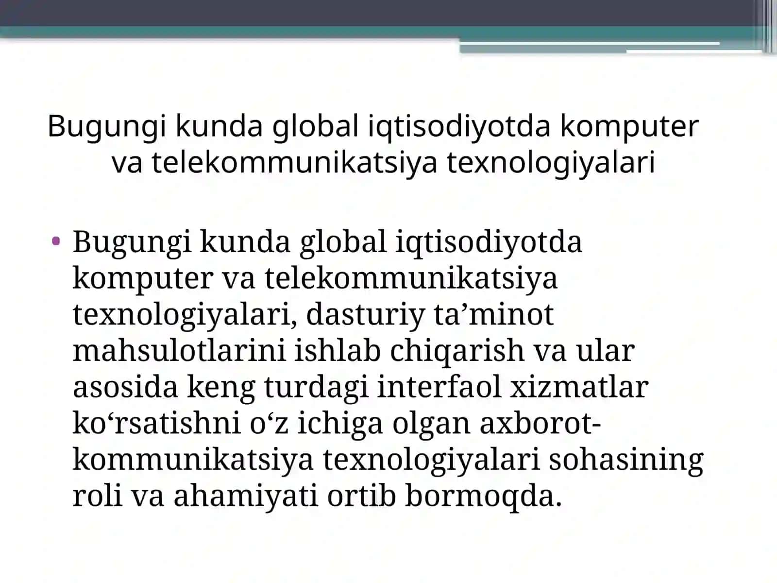 Kasbiy faoliyatda zamonaviy axborot kommunikatsiya texnologiyalaridan foydalanish 4