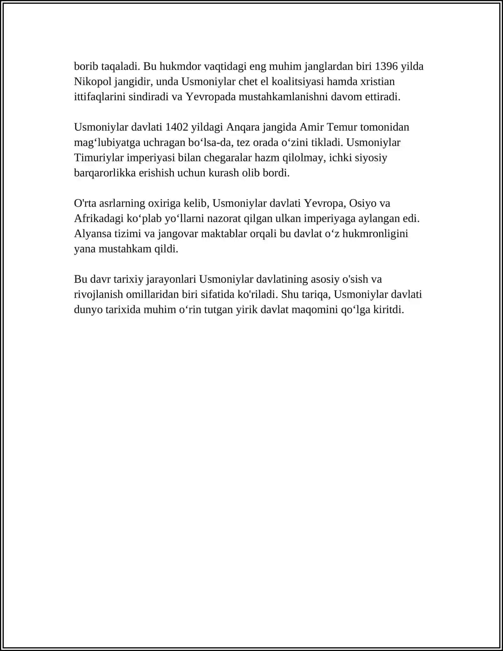 OTTOMAN EMPIRE HAQIDA 4