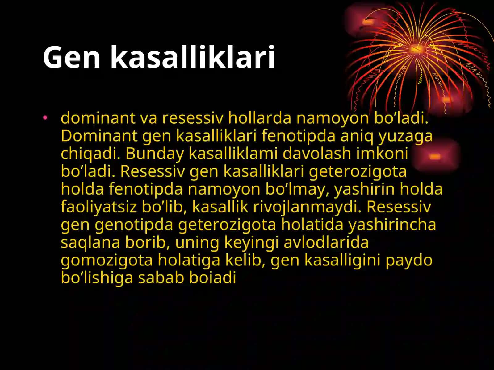 Gen kasalliklari 4