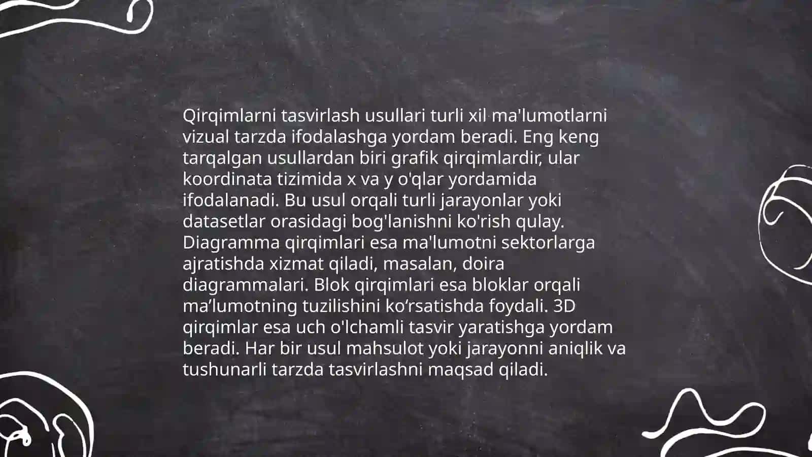 O’zDSt 2.305:97 “Qirqimlar va kesimlar”. Chiqarish va ustiga qo’yish kesimlari 4