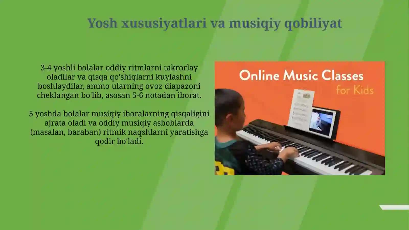 Maktabgacha yoshdagi bolalarga musiqiy tarbiyaberishmetodlari 4