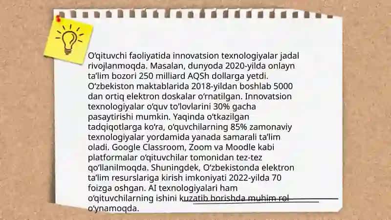 Hozirgi zamon òqituvchining mehnatini ilmiy asosda tashkil etish muamolari 4
