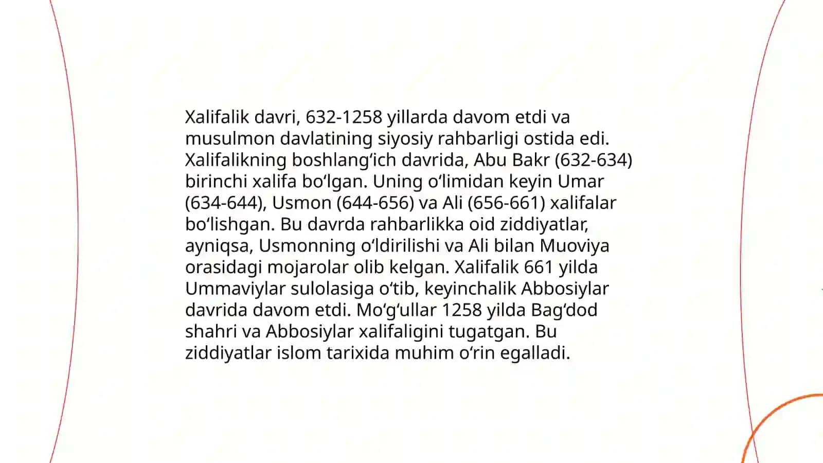 Islom oqimlari va yoʻnalishlarining paydo boʻlishi sabablari, eʼtiqodidagi boʻlinishlari sabablari va oqibatlari 4