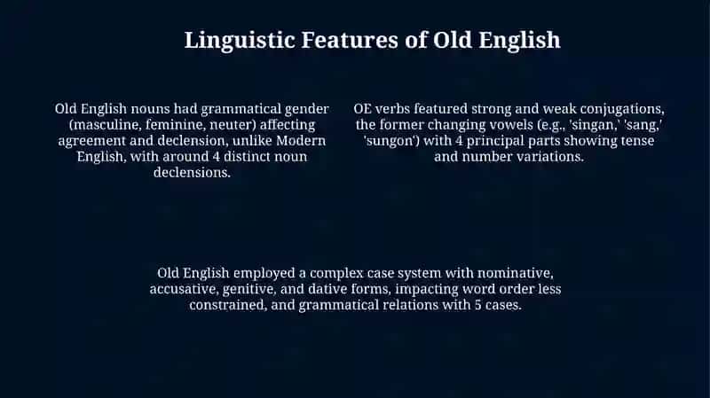 Written monuments of Old English 4