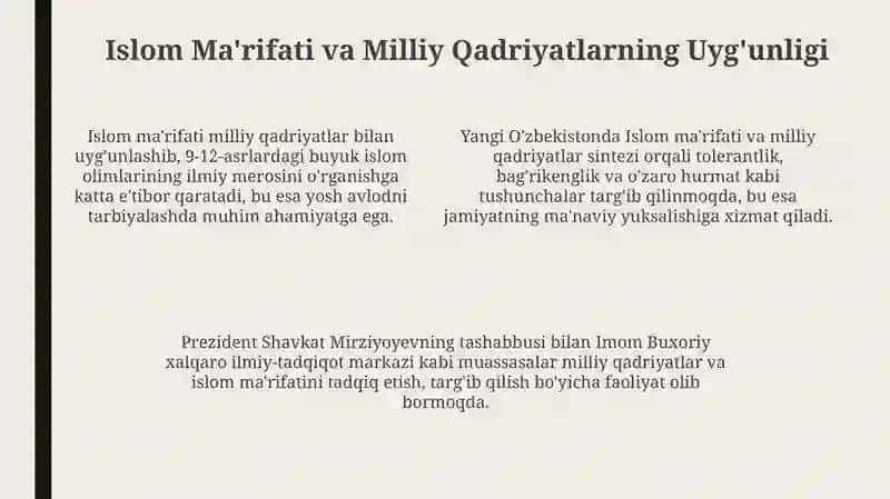 Ma'naviy Yangilanishning Mohiyati va Asosiy Tamoyillari 4