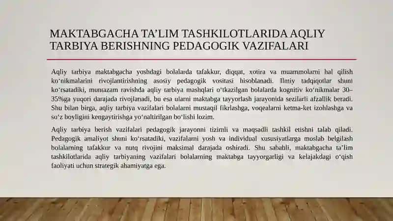 Maktabgachata’limtashkilotlaridaaqliytarbiyaberishtexnologiyalari 4