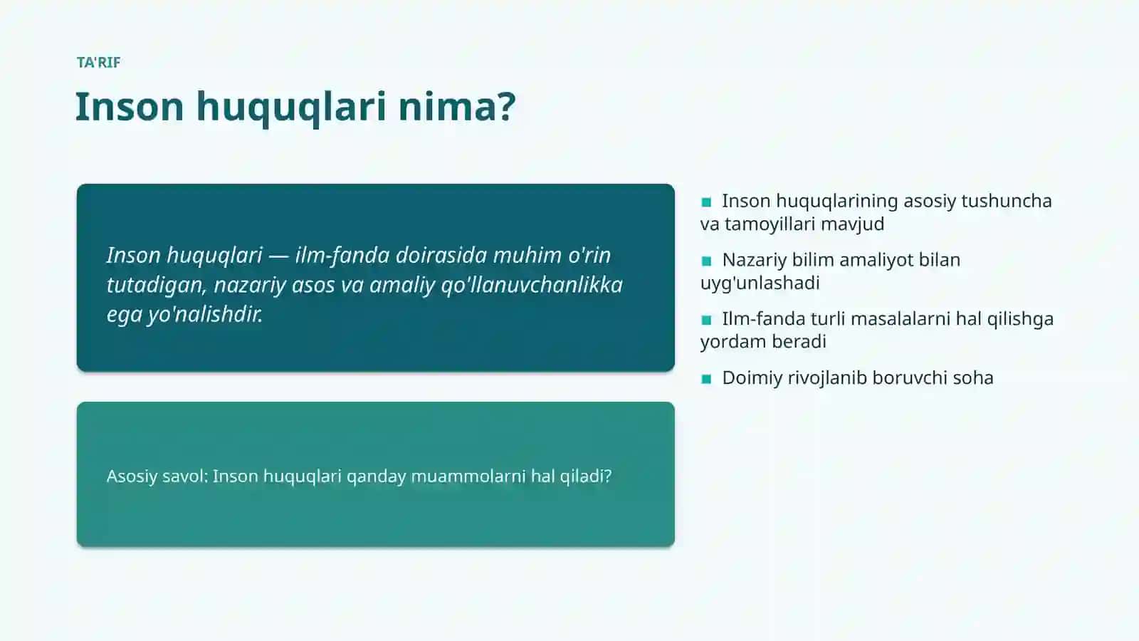 Inson huquqlari 4