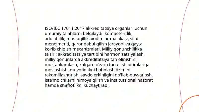 Akkreditatsiya haqidagi xalqaro qonunlarni o'rganish 4