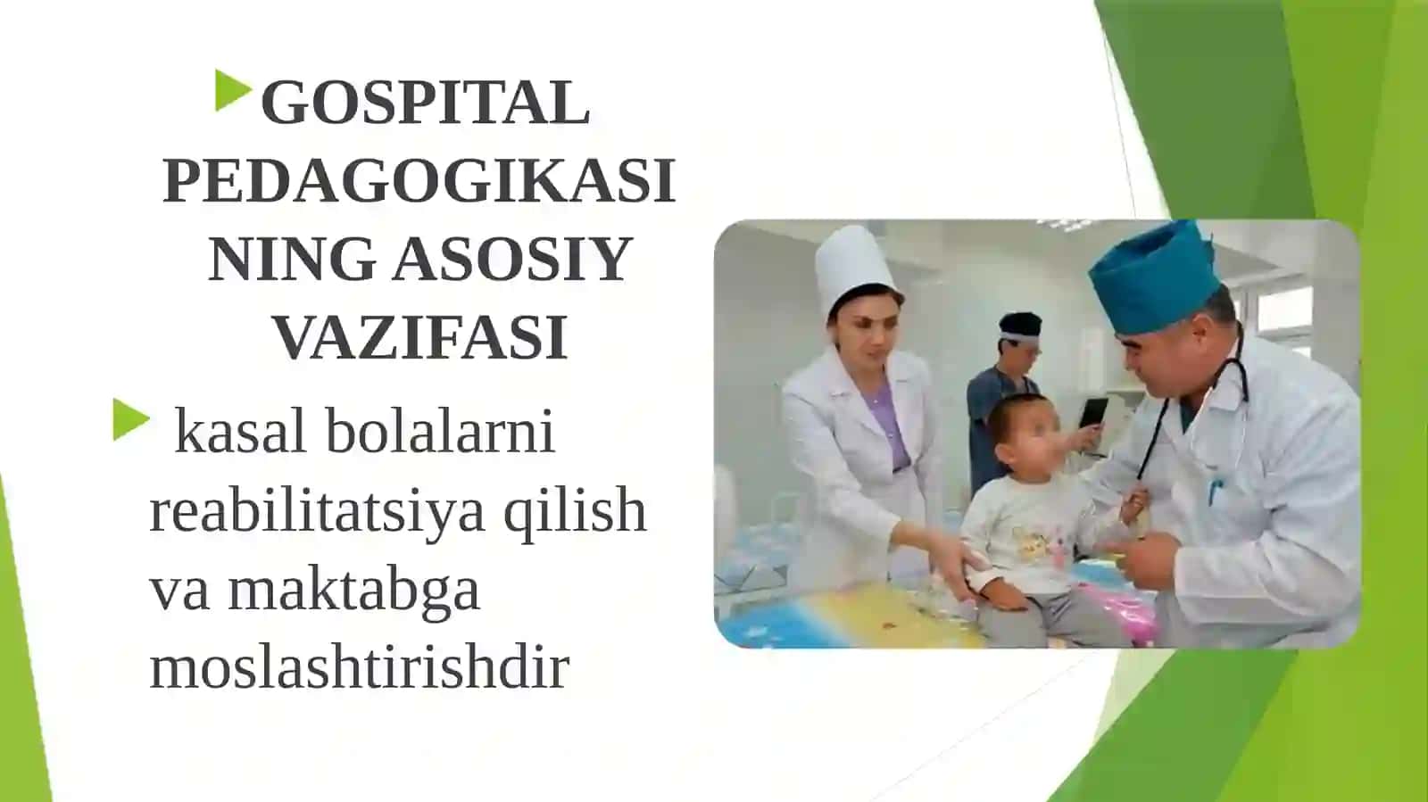 O'zbekistonda gospital pedagogikadan me'yoriy - huquqiy bazasini tahlil qilish 4