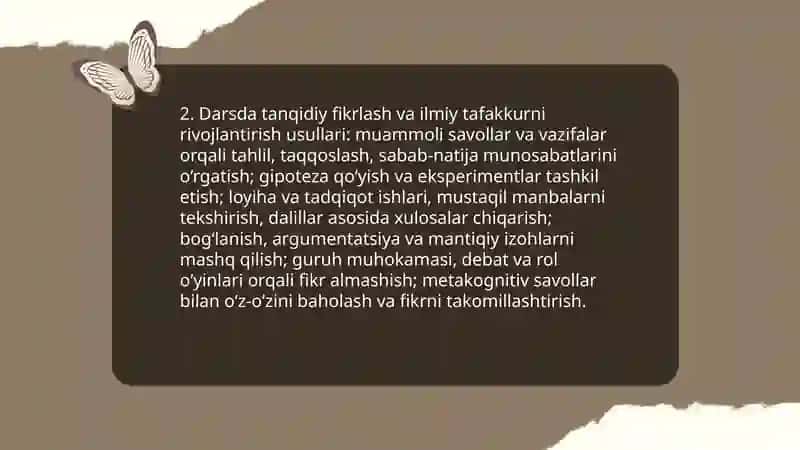 Oʻquvchilarning ilmiy dunyoqarashini shakllantirish 4
