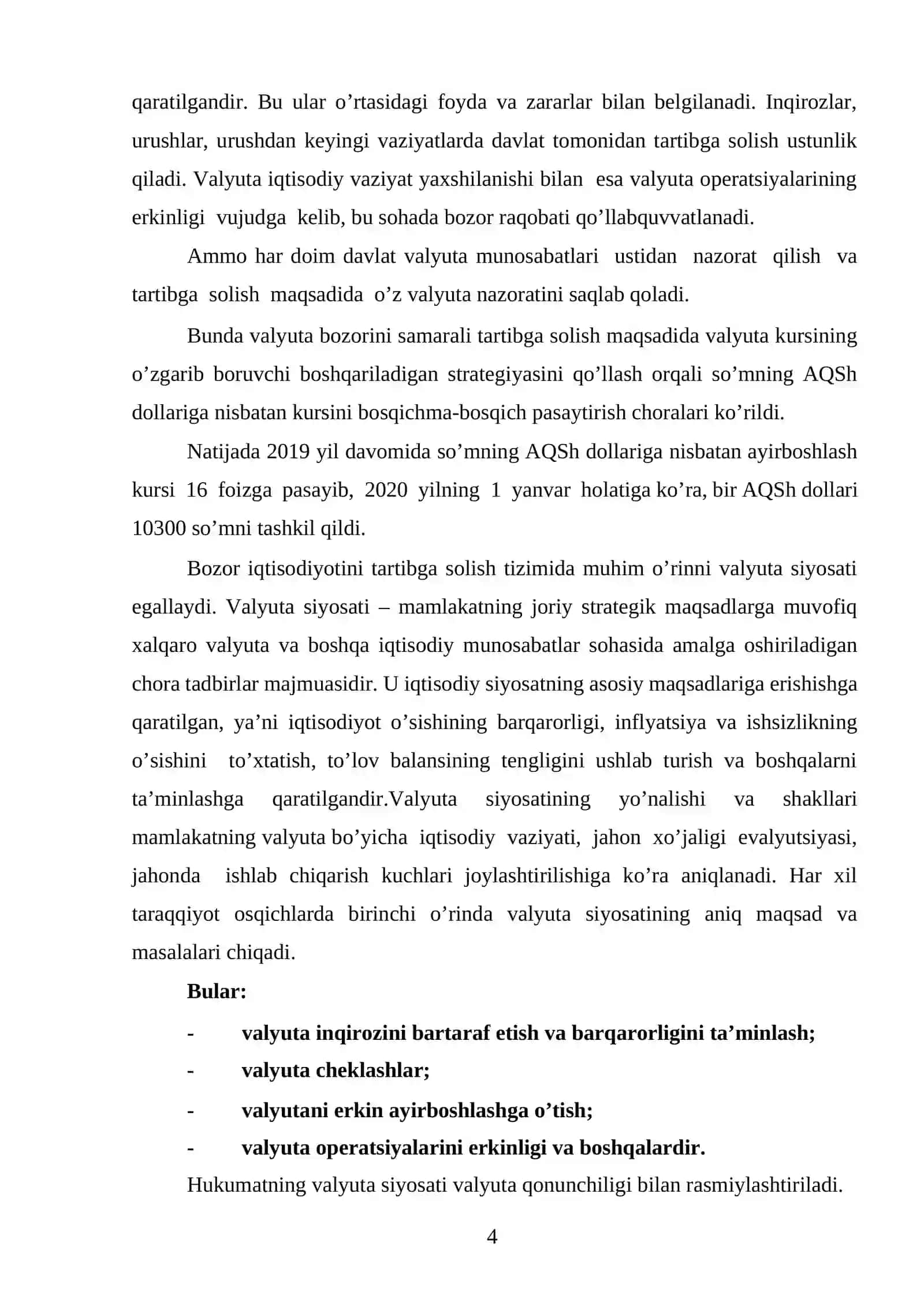 Mikro iqtisodiyoti. Makro iqtisodiyoti 4