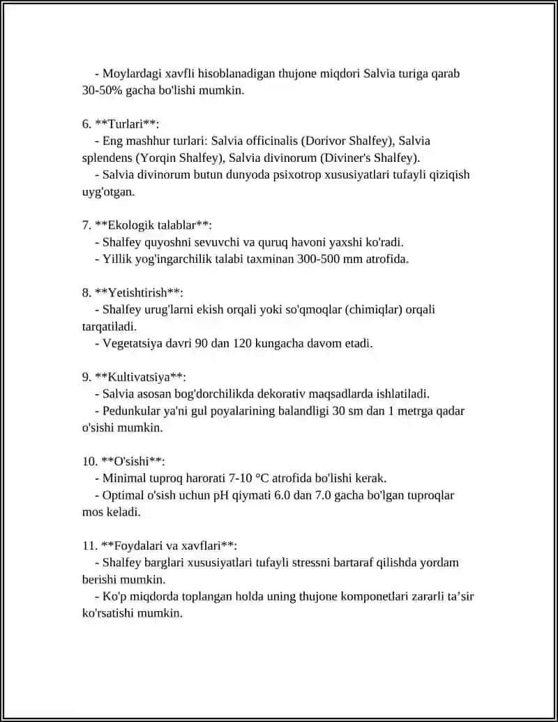 NAFAS OLISH YOʻLLARI KASALLIKLARIDA QOʻLLANILADIGAN OʻSIMLIKLAR ROʻYXATI 4
