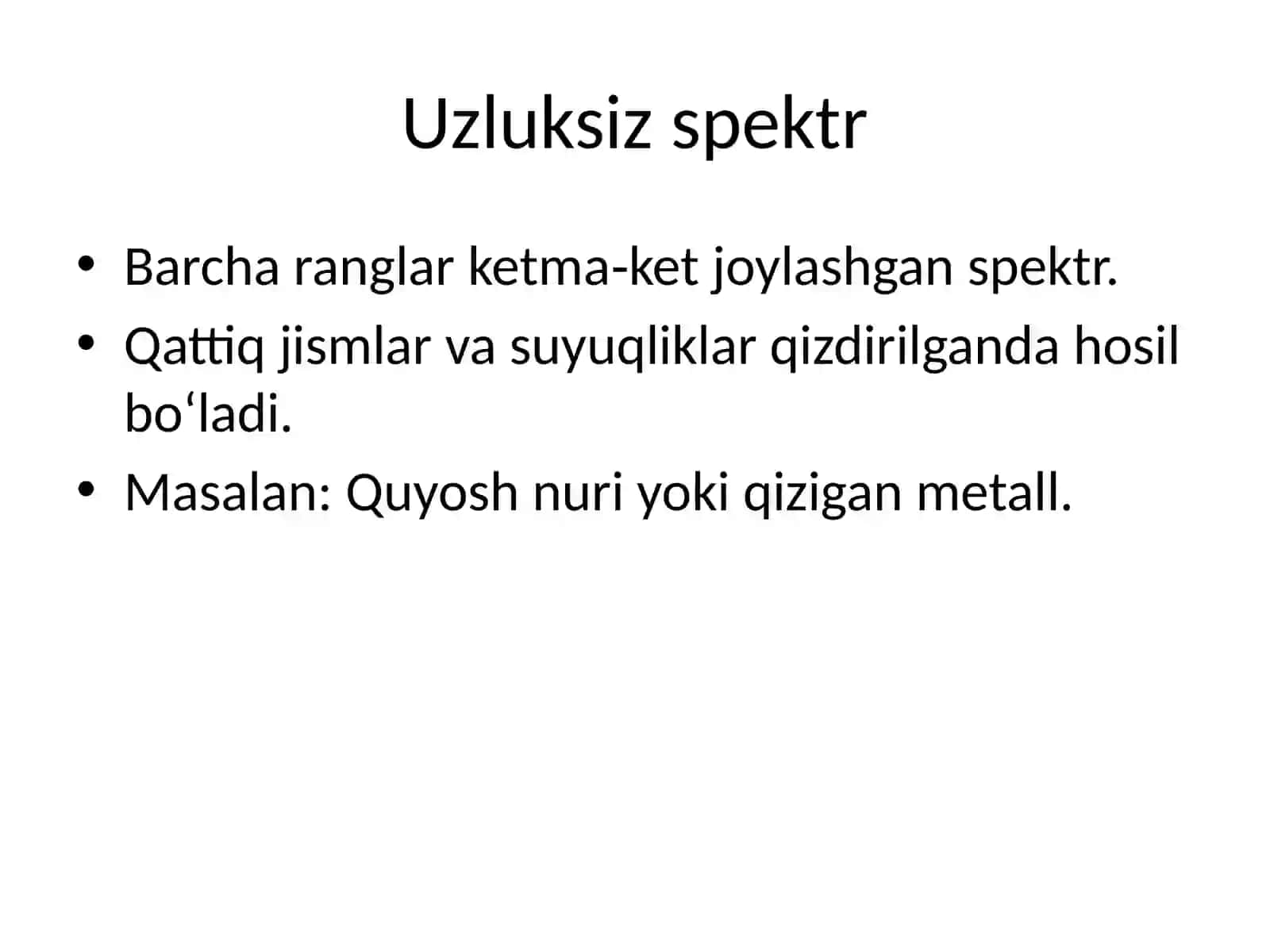 Atomning chiziqli spektrlari 4