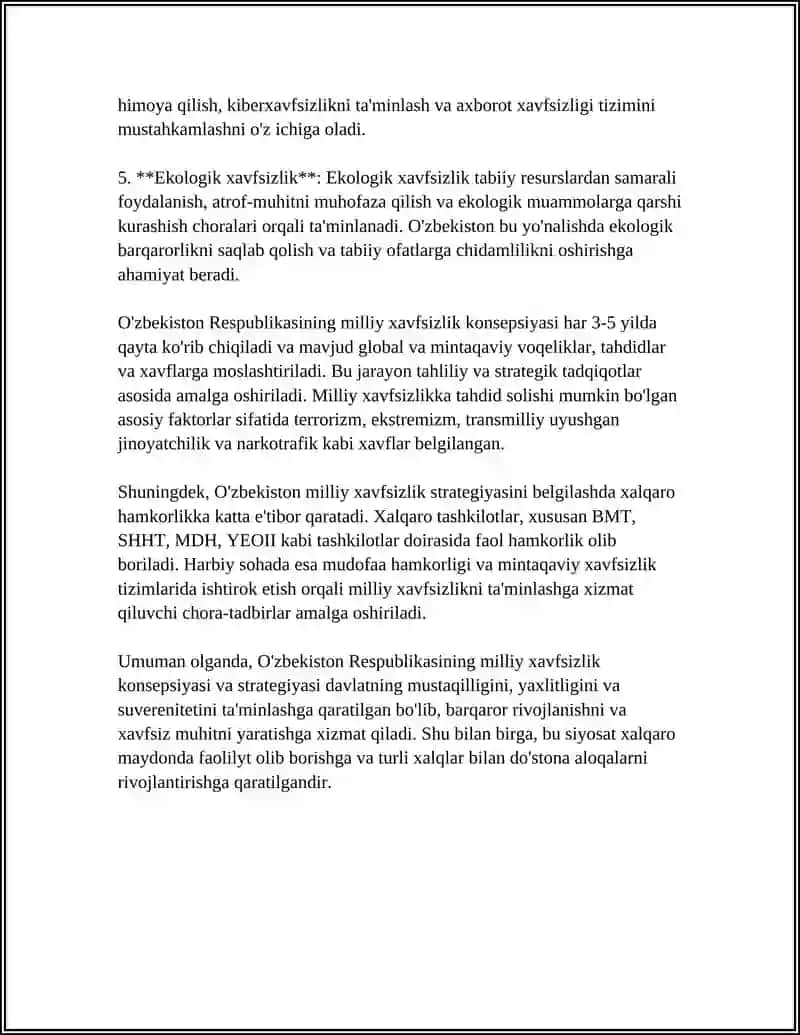 MILLIY XAVFSIZLIKNI TA'MINLASH 4