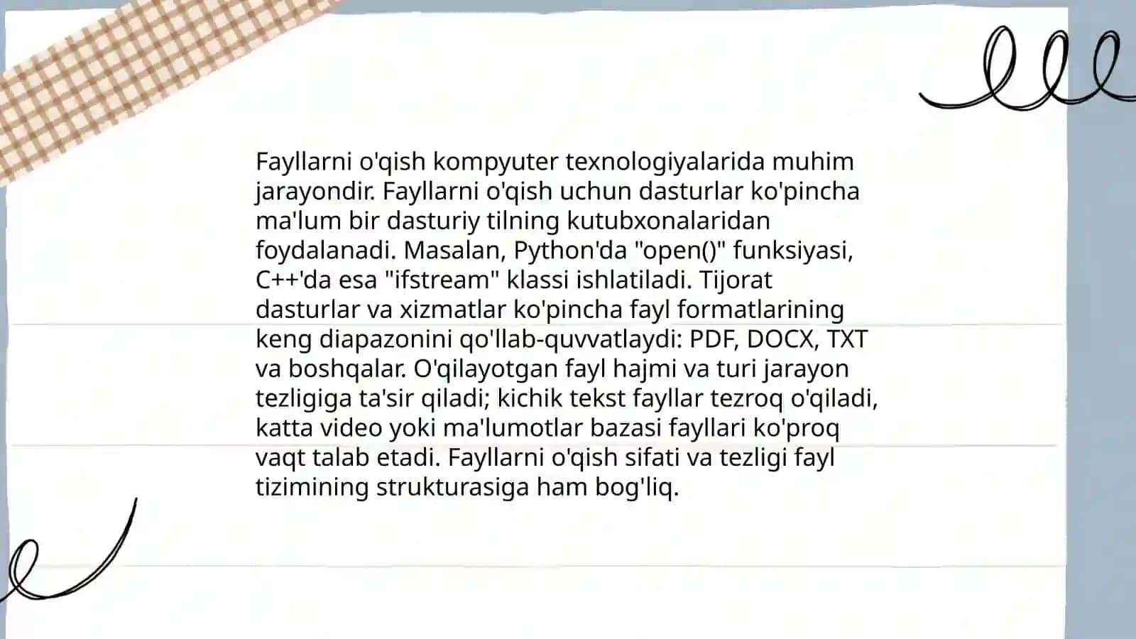 C# dasturlash tilida fayllar bilan ishlash 4