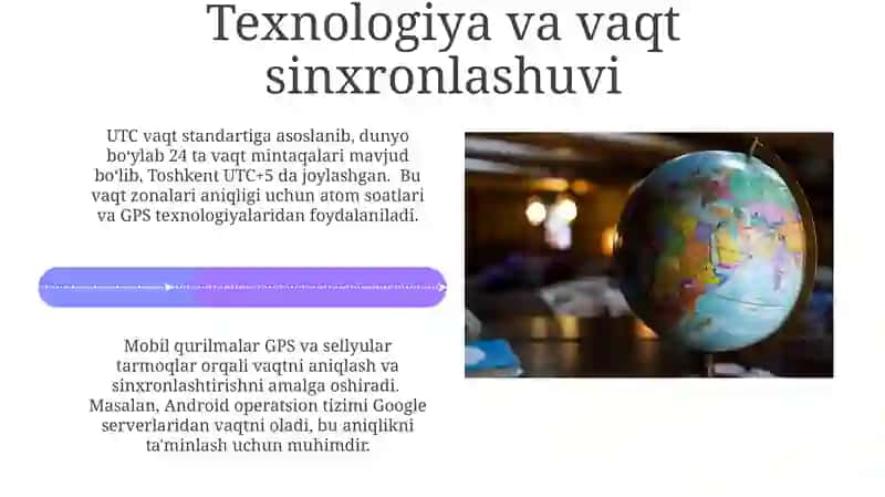 MAHALLIY VA DUNYO VAQTLARI 4
