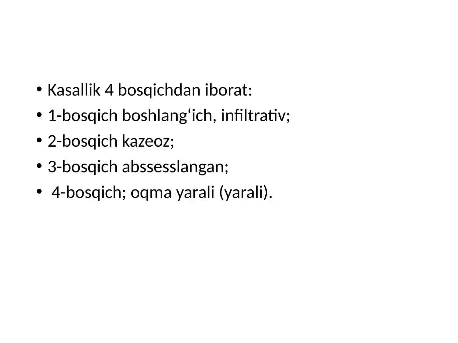 O'pkadan tashqari aʼzolar sili. 4
