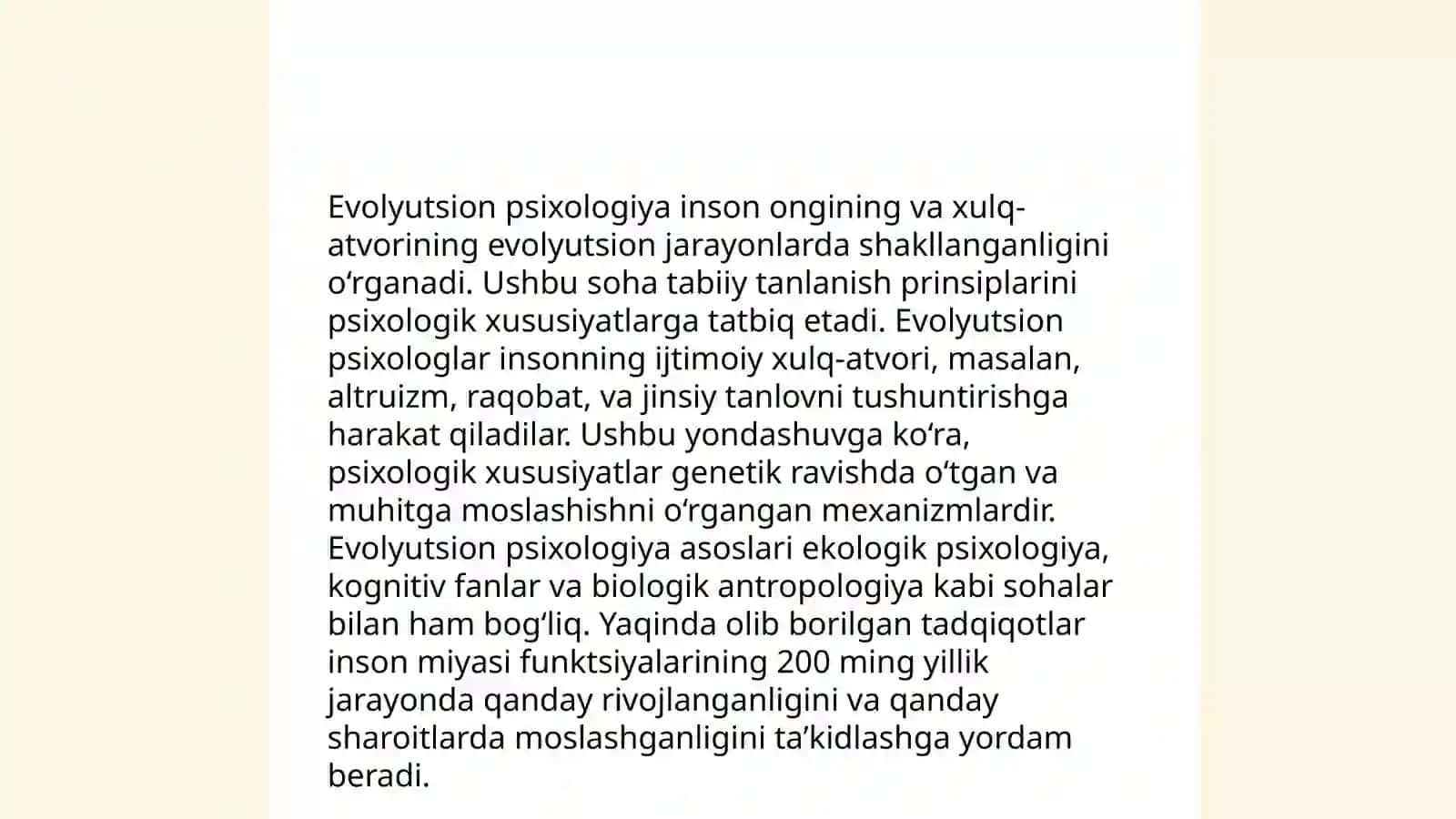 Psixologiyaning filogenetik taraqqiyoti 4