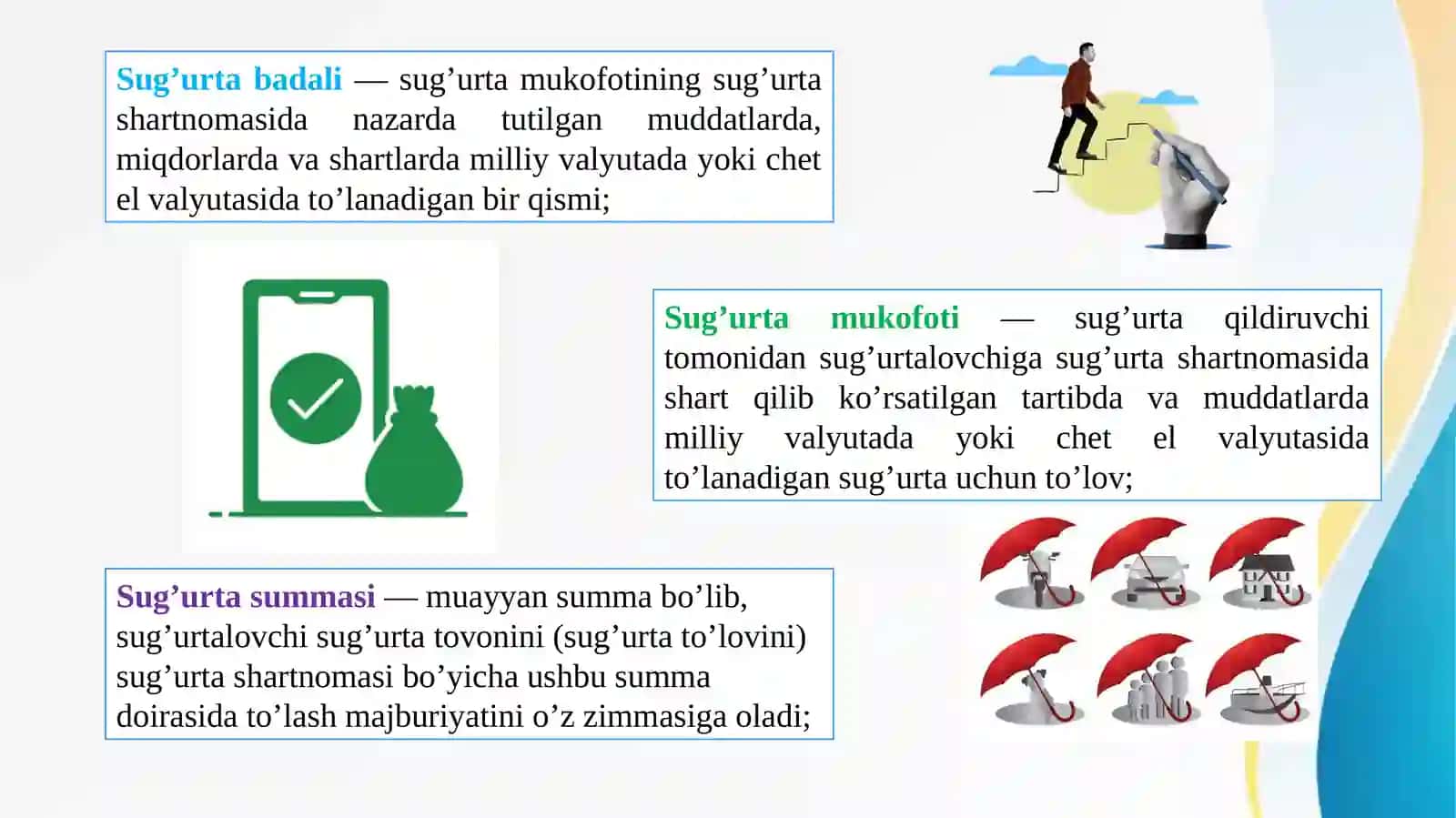 Sug‘urta va moliya xizmatlarini ko‘rsatuvchi sub’ektlar faoliyati hisobi 4