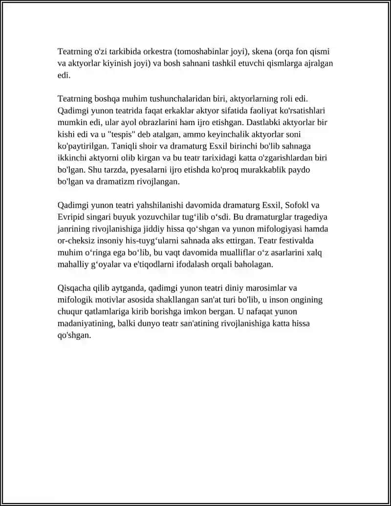 QADIMGI YUNON VA RIM TEATRI TARIXI 4