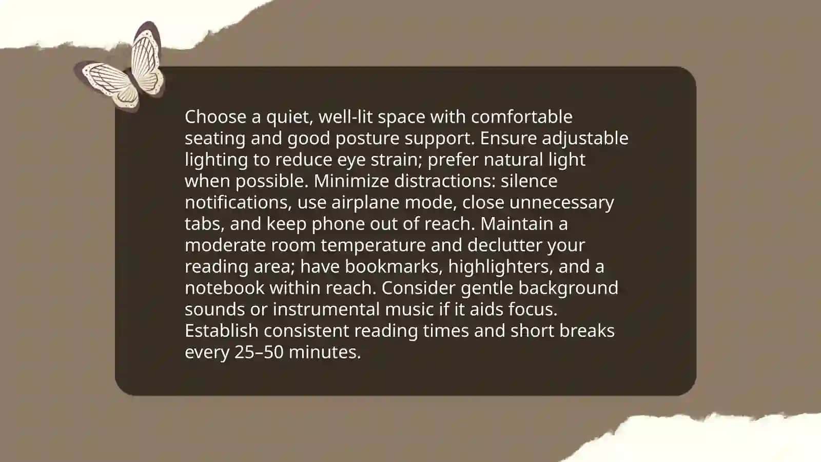 General Reading Tips 4